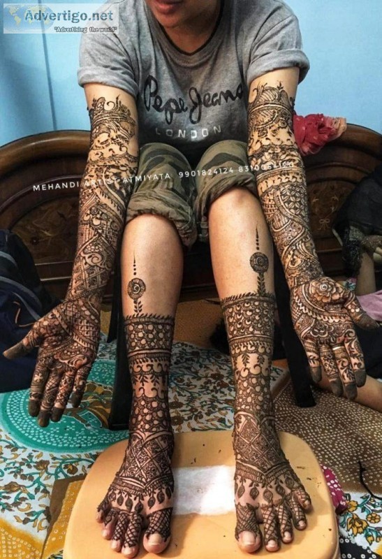 Best Bridal Mehendi Artist In Hyderabad