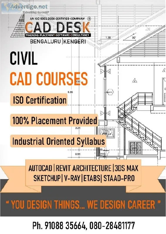 CADDESK Kengeri &ndash Offers training on Primavera.