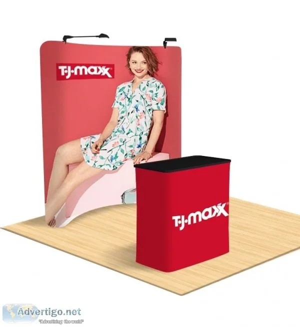 Tradeshow pop up display booth with Banner Stands  USA