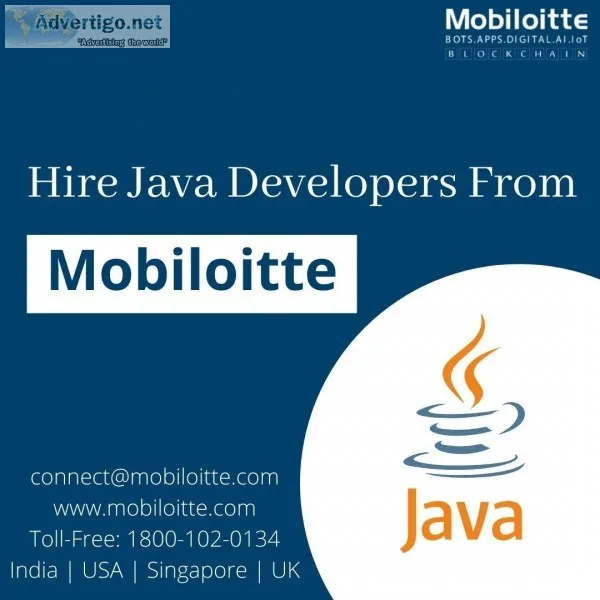 Hire Java Developers from Mobiloitte