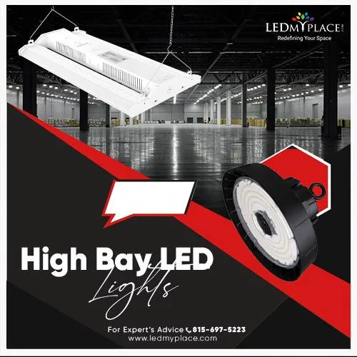Improves worker productivity Using High Bay LED Lights