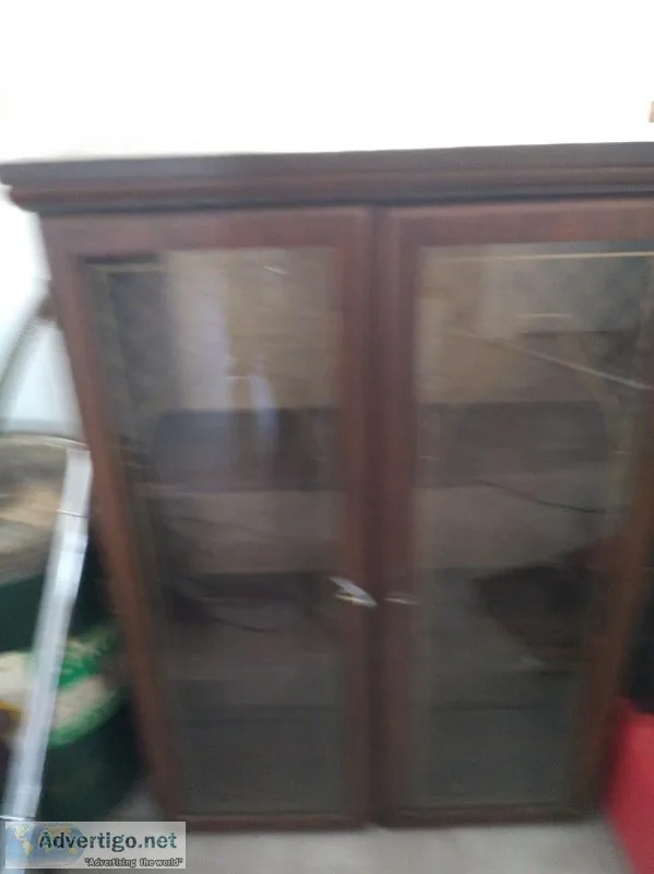 Cabinet with glass doors