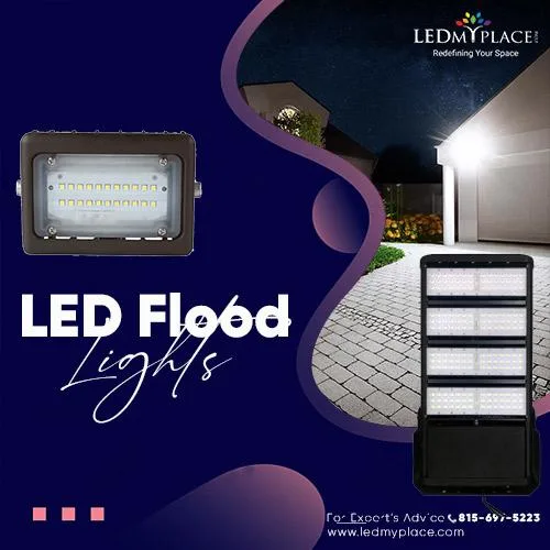 Use LED Flood Lights for Outdoor and Security Lighting