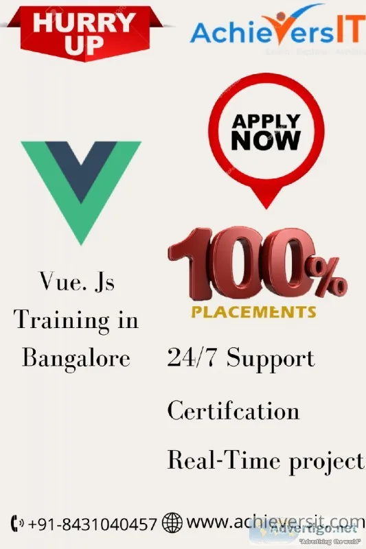 Vue js certification course - AchieversIT