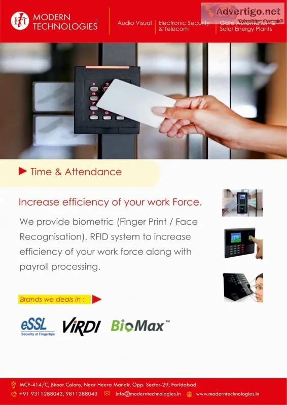 Benefits of biometric attendance machine