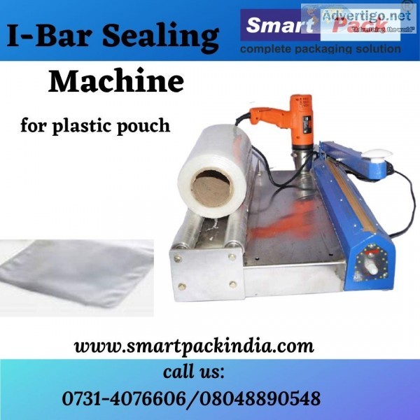 I Bar Sealer Machine Plastic pouch Packing