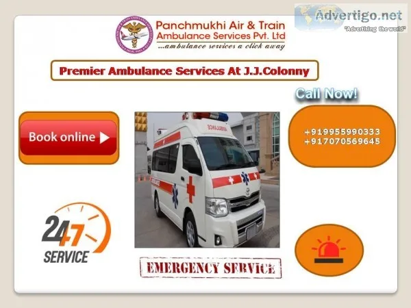 Premier Ambulance Services For J.J.Colony &ndashPanchmukhi