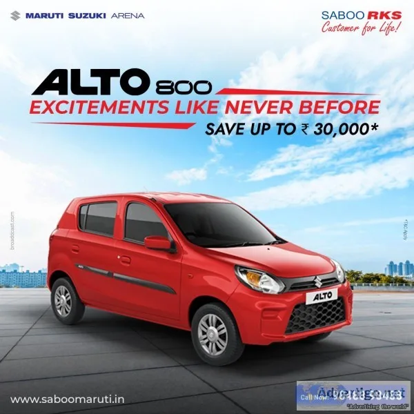 alto 800 price in Hyderabad