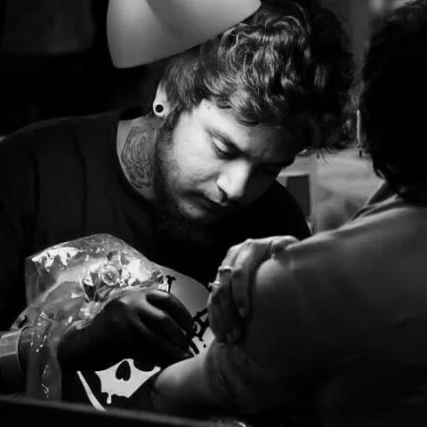 Koruink best tattoo artist, studio in hyderabad