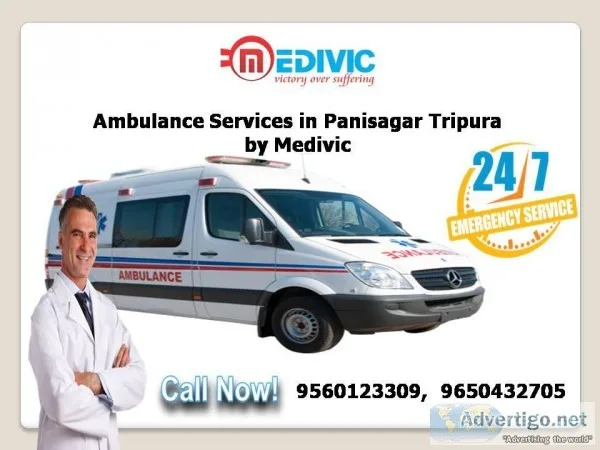 Ambulance Services in Panisagar Tripura by Medivic