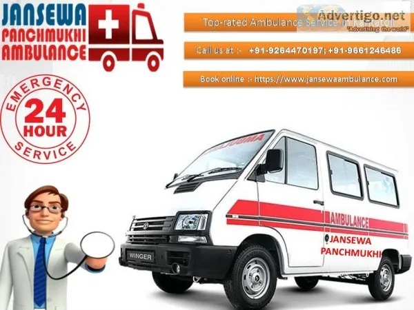 Hi-tech Road Ambulance Service in Kantatoli Ranchi