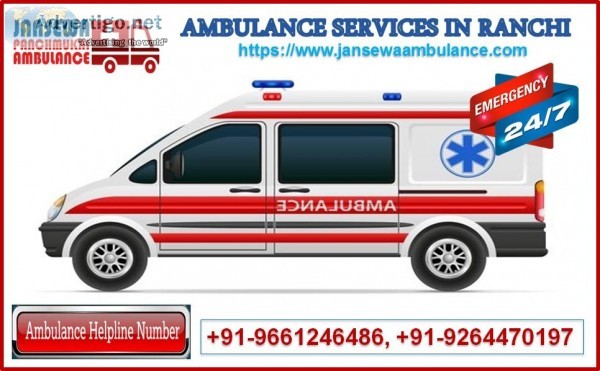 247 Hours of Emergency and Economical Ambulance service by Janse