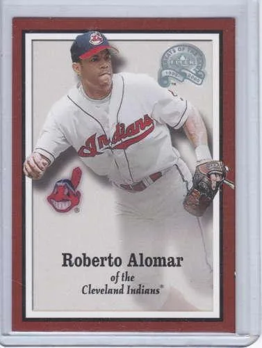 Roberto Alomar 2000 Fleer Greats of the Game Magazine Card 14