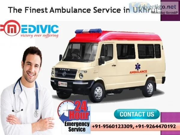 Best  Road Ambulance Service in Ukhrul by Medivic  on an Afforda