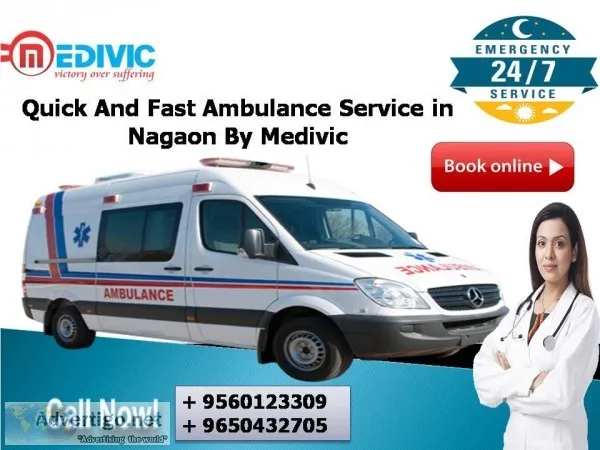 Quick And Fast Ambulance Service in Nagaon By Medivic