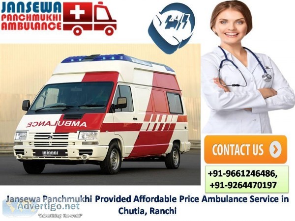Jansewa Panchmukhi Provided Affordable Price Ambulance Service i