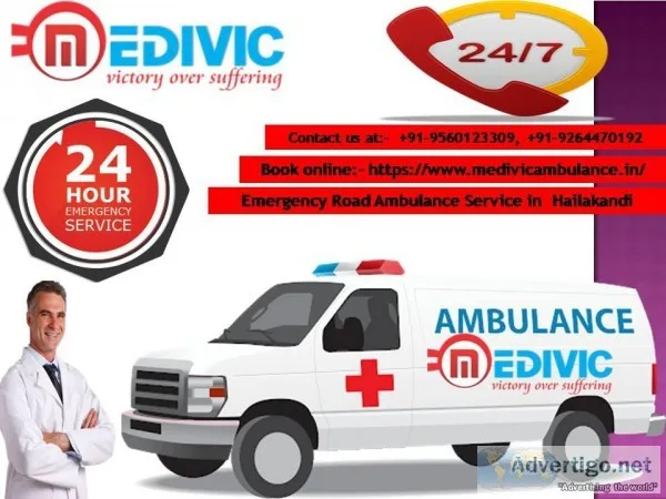 When in Crisis Hire Medivic  Emergency Road Ambulance Service in