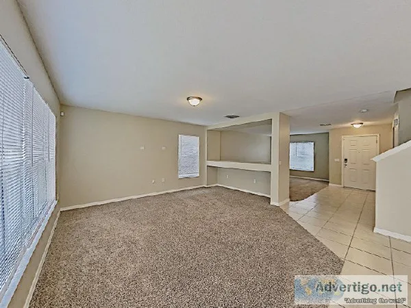 The living areas are bright and spacious