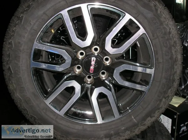 4 20 inch gmc wheels and tires