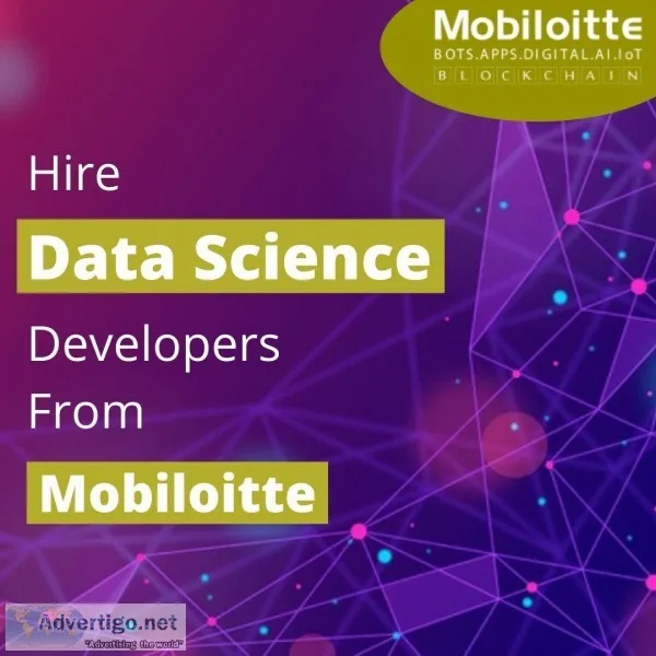 Hire Data Science Developers From Mobiloitte