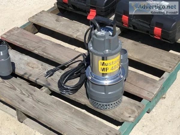 (3) UNUSED MUSTANG MP4800 2&quot SUBMERSIBLE PUMP