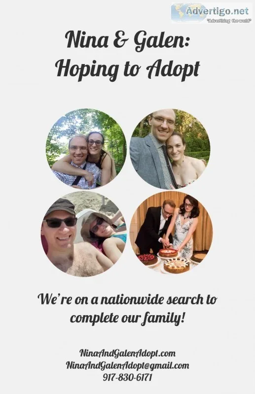 NYC Couple Hopes to Adopt. EXPENSES PAID
