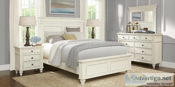 Rooms To Go - Brand New Lake Town 3 Piece Queen Bedroom Set