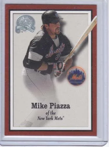 Mike Piazza 2000 Fleer Greats of the Game Magazine Card 27