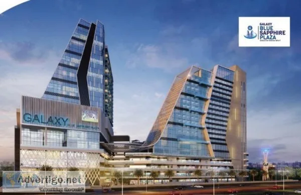 Ready to move commercial spaces with Galaxy Blue Sapphire Plaza