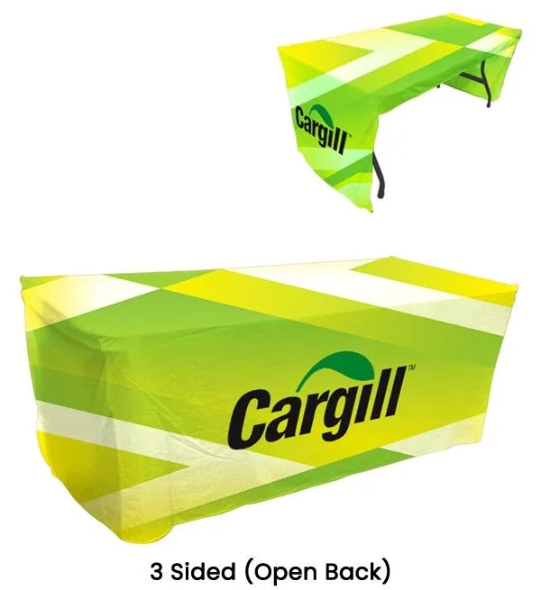 Trade Show Table Cover  Full Color Print - Tent Depot  Canada