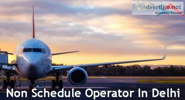 nonscheduled operator in Delhi AJS