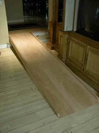 WHEELCHAIR RAMP CONSTRUCTION