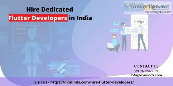 Hire dedicated flutter developers in india