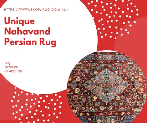 Unique Nahavand Persian Rug