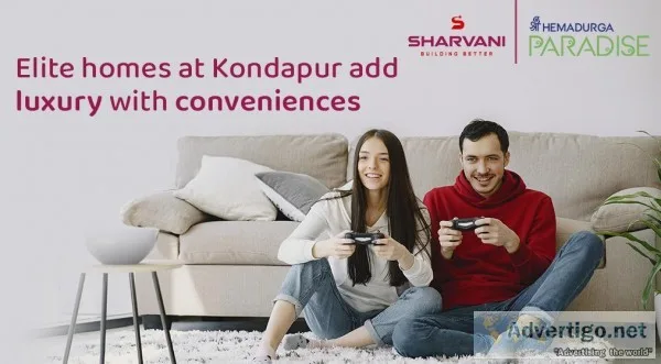 Best Apartments for sale near Kondapur Sharvani
