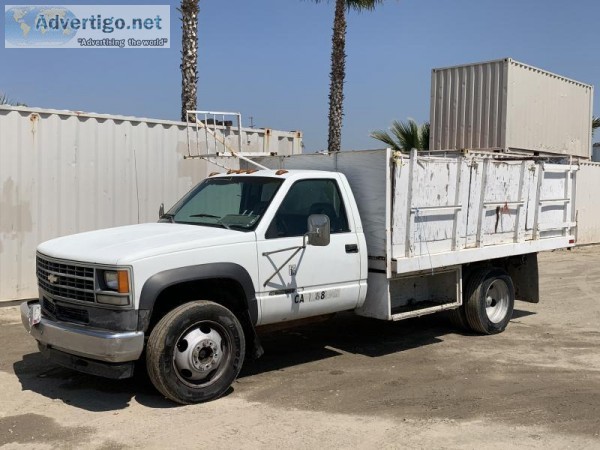 1993 CHEVROLET 3500HD FLATBED TRUCK 78201212