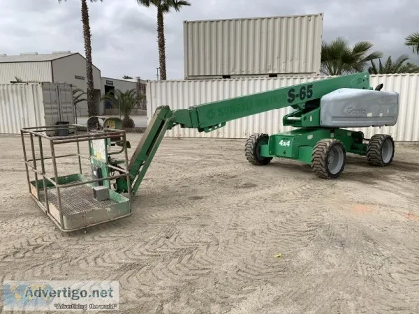 2012 GENIE S65 BOOMLIFT