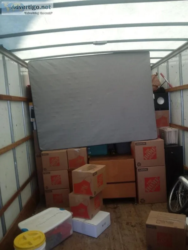 LOADING and UNLOADING- all rental trucks semis ABF trailers and 