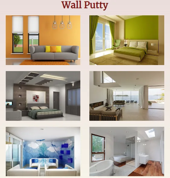 Wall Putty Manufacturer Exporter Supplier in Rajasthan India