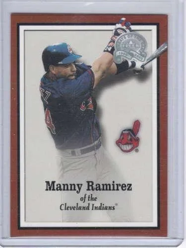 Manny Ramirez 2000 Fleer Greats of the Game Magazine Card 28