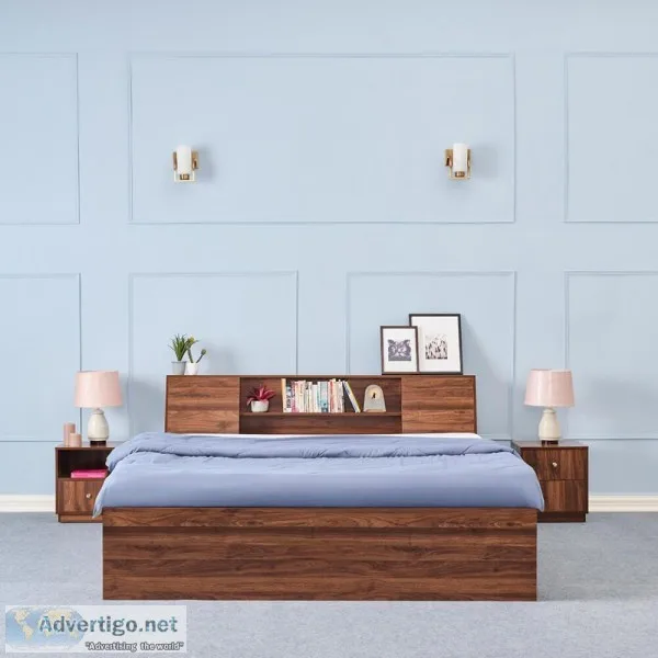 Buy Orion Engineered Wood Bed with Storage for Rs 9481  Wakefit