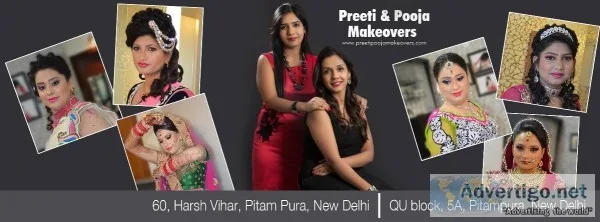 Best Makeup Courses in Pitampura- Preeti and Pooja Makeovers