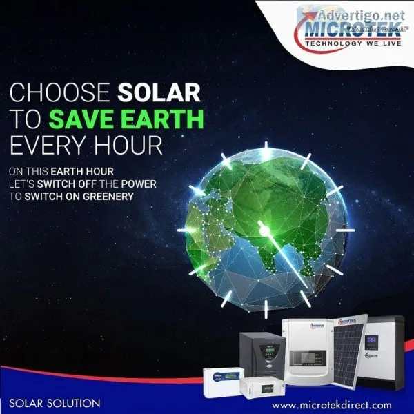 Buy Solar Solutions and Microtek Solar Management Unit for Home