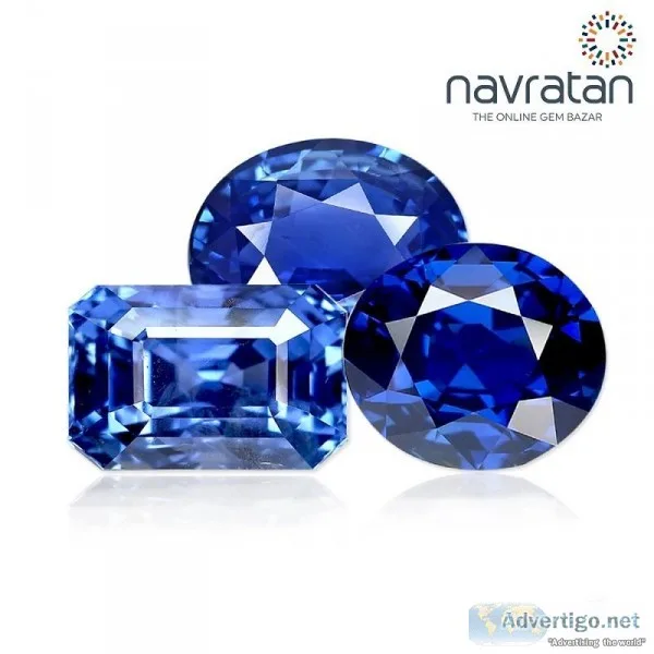 Buy Blue Sapphire online at Navratan