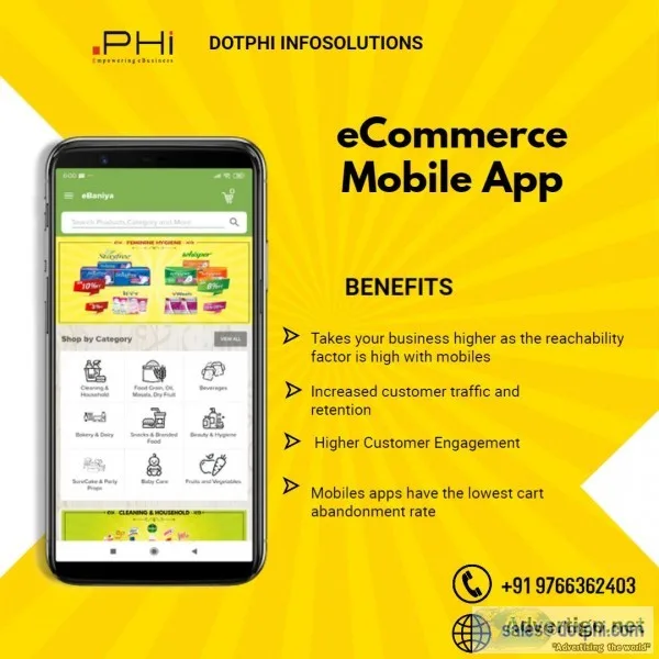 Grow your business with eCommerce Mobile App