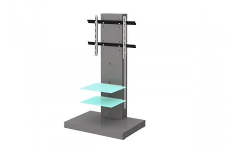 Lin Grey High Gloss TV Unit With Mount