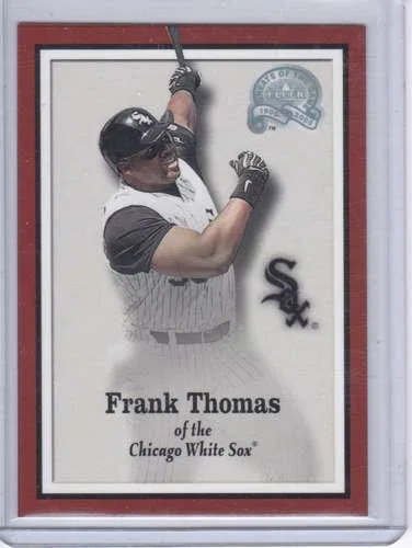 Feank Thomas 2000 Fleer Greats of the Game Magazine Card 35
