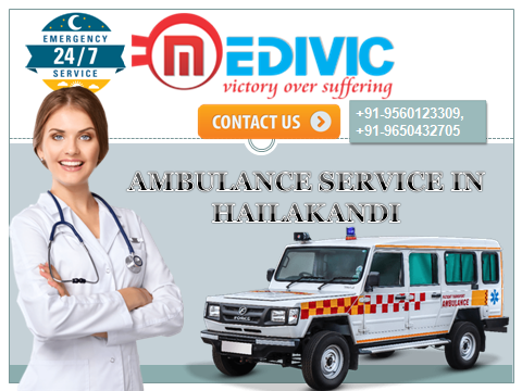 Looking for a convenient Ambulance Service in Hailakandi Get it 