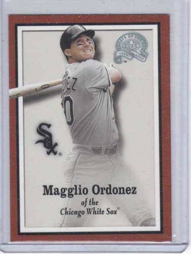 Magglio Ordonez 2000 Fleer Greats of the Game Magazine Card 26