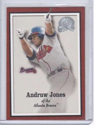 Andruw Jones 2000 Fleer Greats of the Game Magazine Card 22